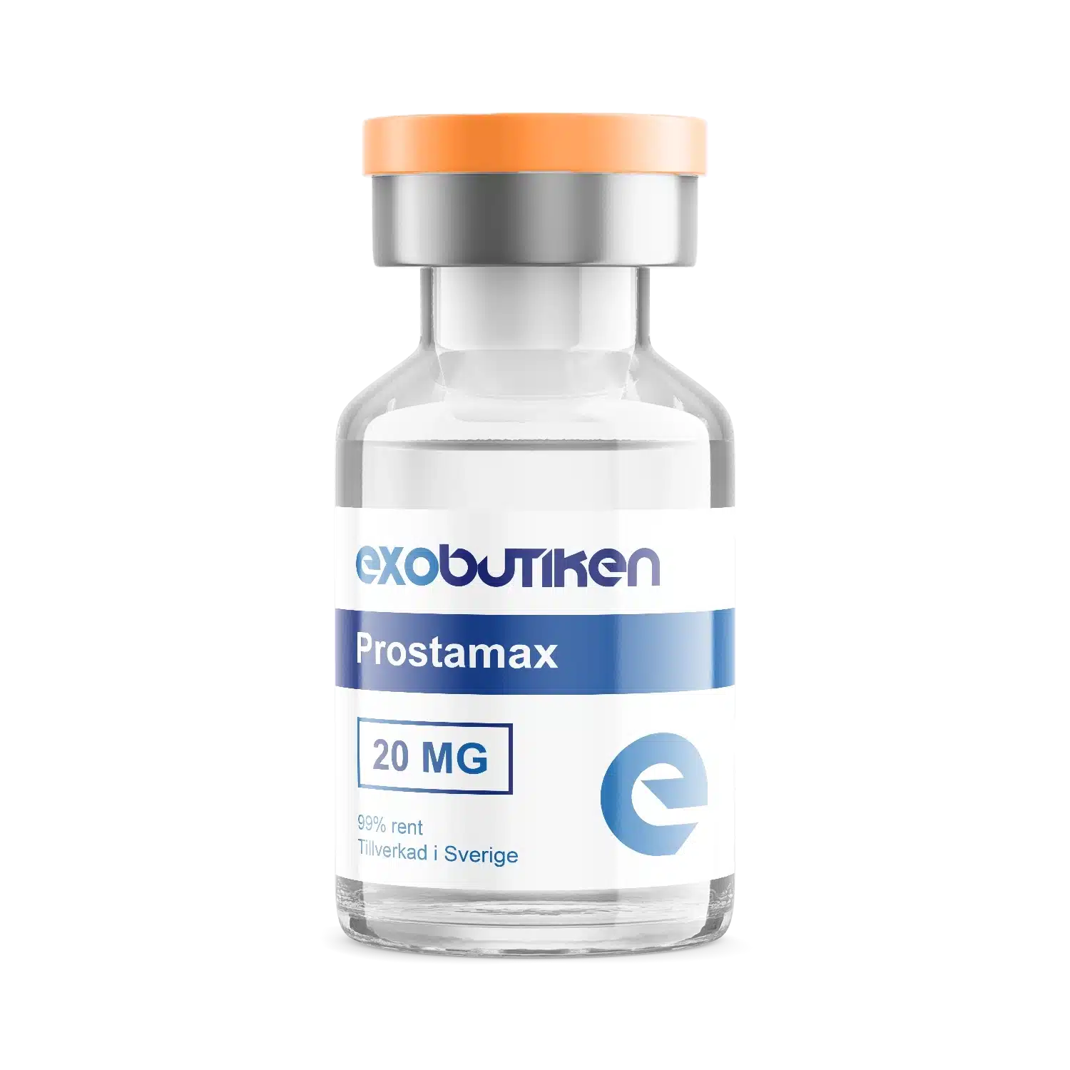 Prostamax 20mg 1 Flaska med Prostamax 20 MG från Exobutiken, högkvalitativa peptider tillverkade i Sverige för immunförsvar och HGH.