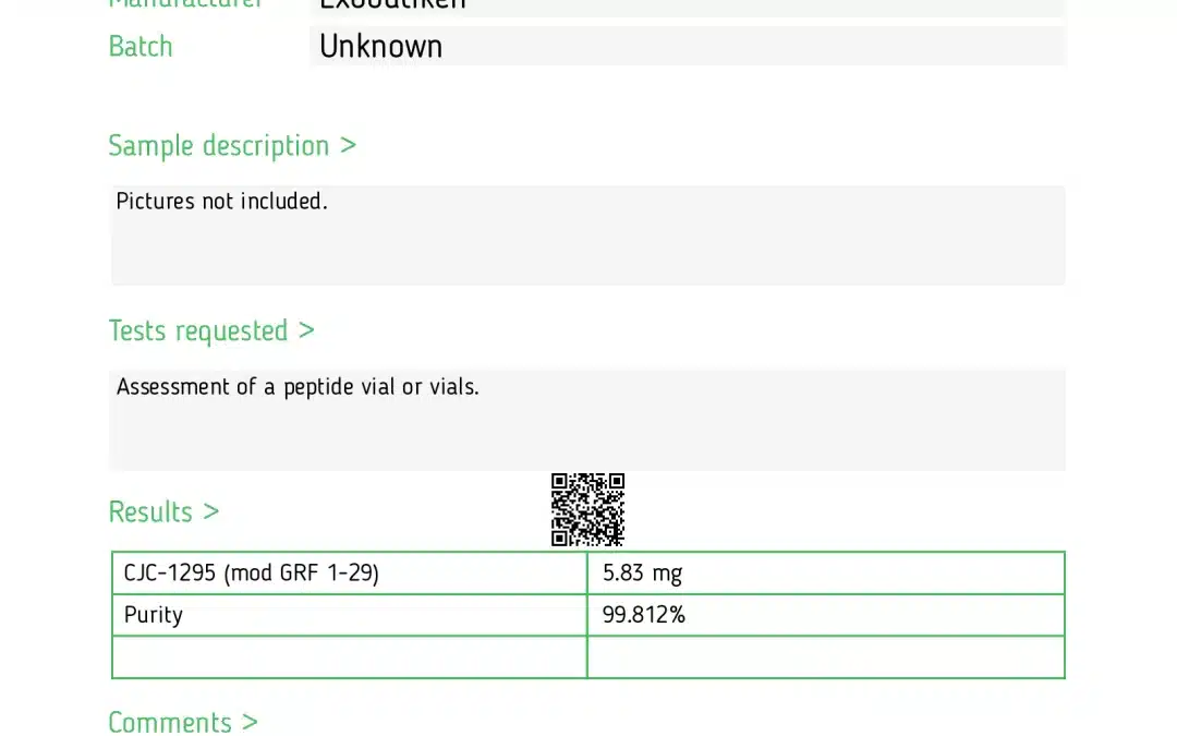 CJC-1295 – 5,83mg