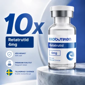 Retatrutid 4 mg 10-pack från Exobutiken